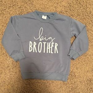 Big Brother Blue Sweatshirt